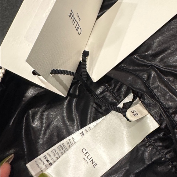 NWT Celine Black and Silver Bomber Jacket - Picture 6 of 8